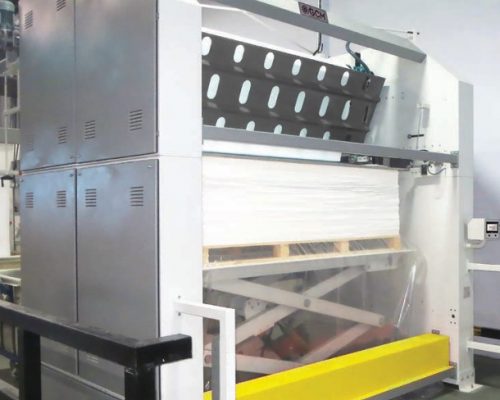 AÇIK EN HAM ÖRGÜ KUMAŞ PALETLEME MAKİNASI