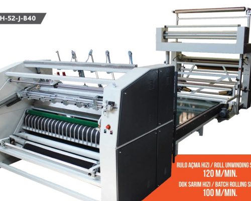 OTOMATİK DOKUMA KUMAŞ PARTİ HAZIRLAMA (GELİŞMİŞ) MAKİNASI PH-52-J-B40